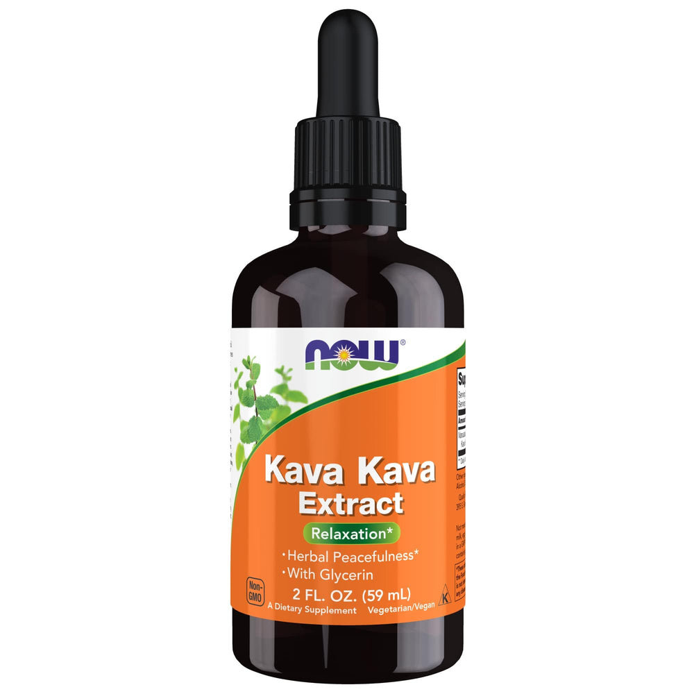 Kava Kava Liquid Extract 2 oz bottle front