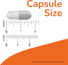 Ingredients panel for NOW Foods L-Tyrosine 750 mg