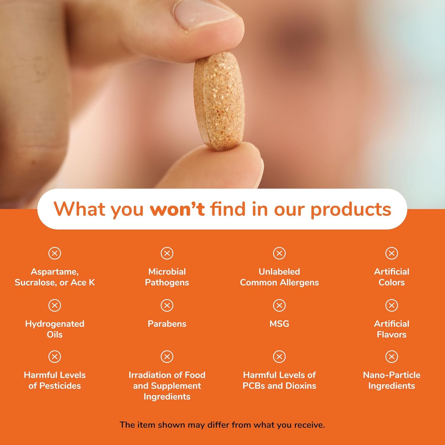 Label close-up of NOW Foods L-Tyrosine 750 mg