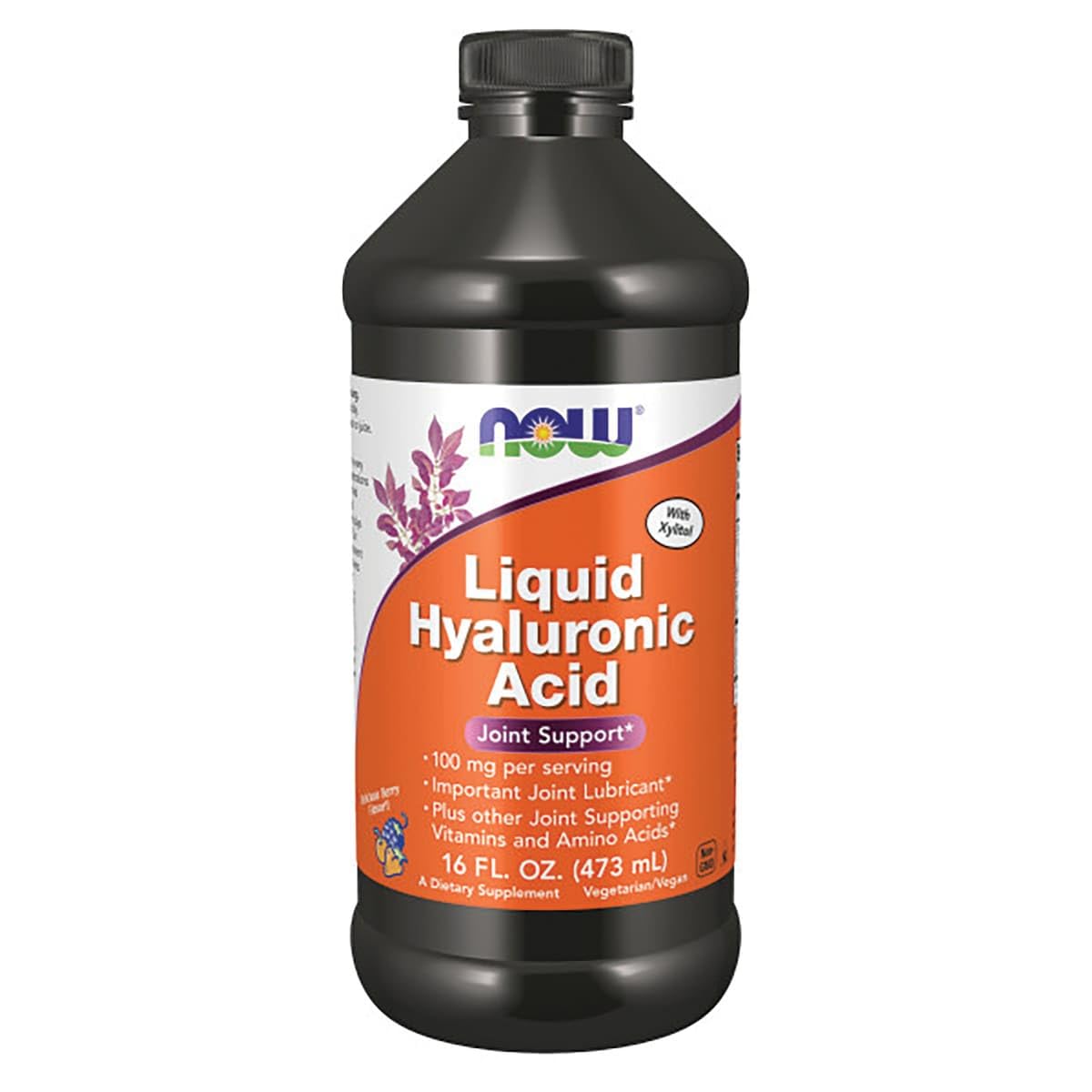 Now Foods Liquid Hyaluronic Acid 100 Milligrams, 16 Ounces - main image