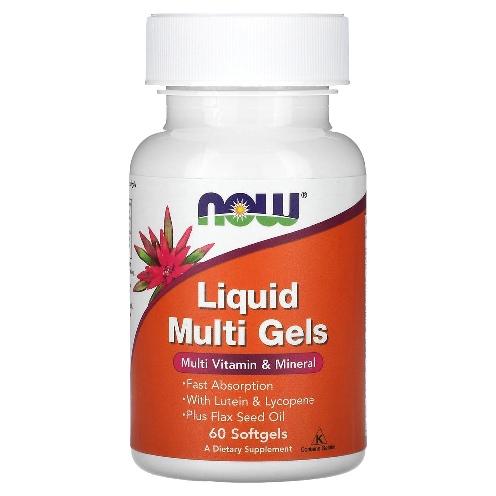 Now Foods Liquid Multi Softgels bottle front view