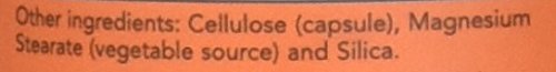 Now Foods Magnesium Citrate Caps 120 Vcaps label with ingredients