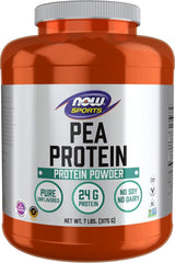 NOW Foods pea protein natural unflavored bag, a plant-based protein option for smoothies