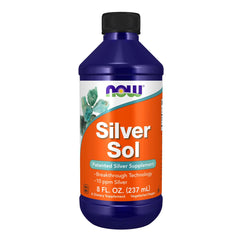 NOW Foods Silver Sol bottle 8 oz