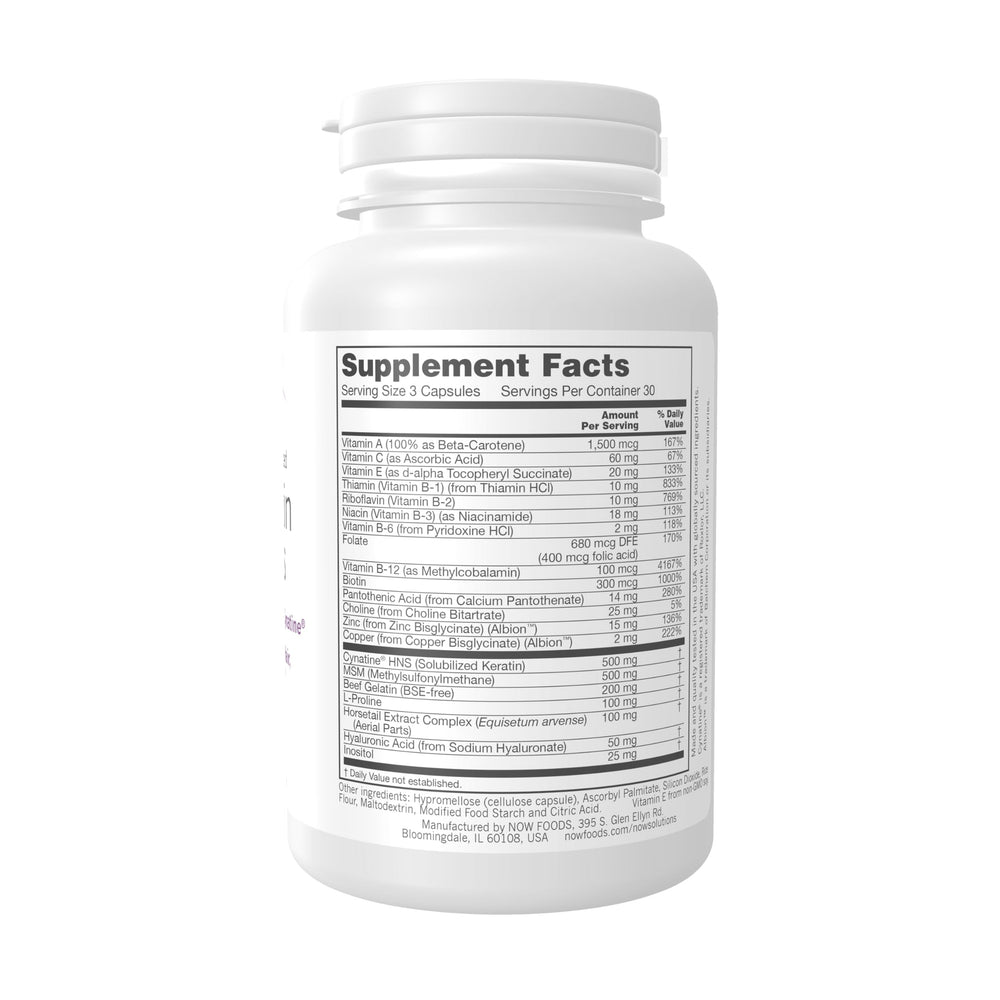 Cynatine HNS solubilized keratin illustration