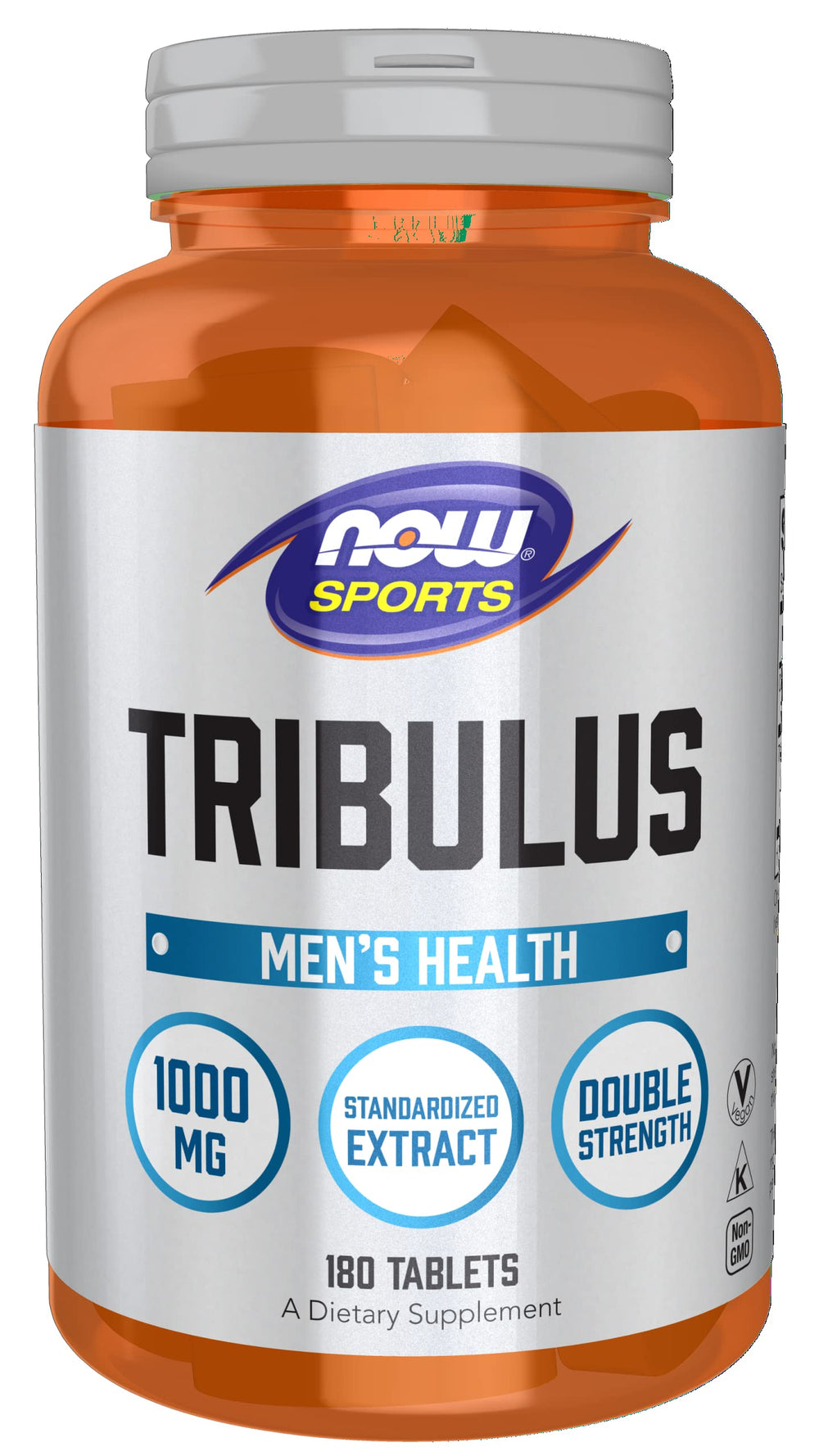 NOW Foods Tribulus Terrestris 1000 mg bottle front