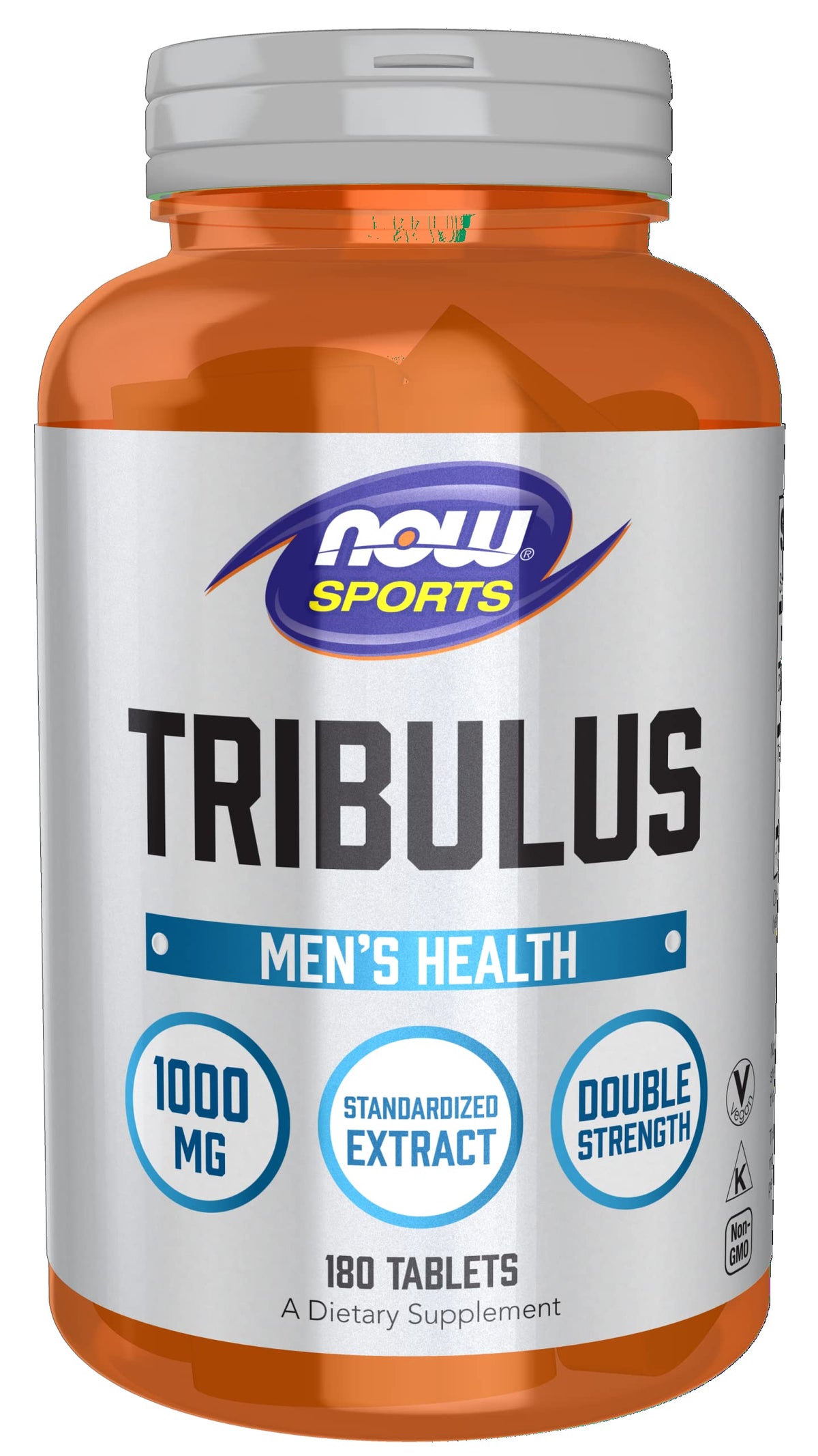 NOW Foods Tribulus Terrestris 1000 mg bottle front