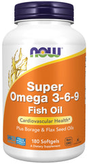 NOW Foods Super Omega 3-6-9 bottle front view
