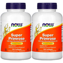 Now Foods Super Primrose 1300 mg bottle – front view