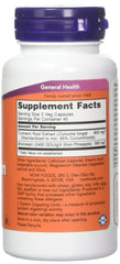 NOW Foods Turmeric & Bromelain 90 Vegetable Capsules bottle