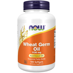 NOW Foods Wheat Germ Oil 1,130 mg 100 softgels bottle