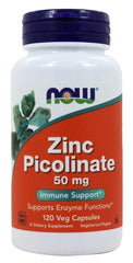Close-up of Zinc Picolinate 50 mg label
