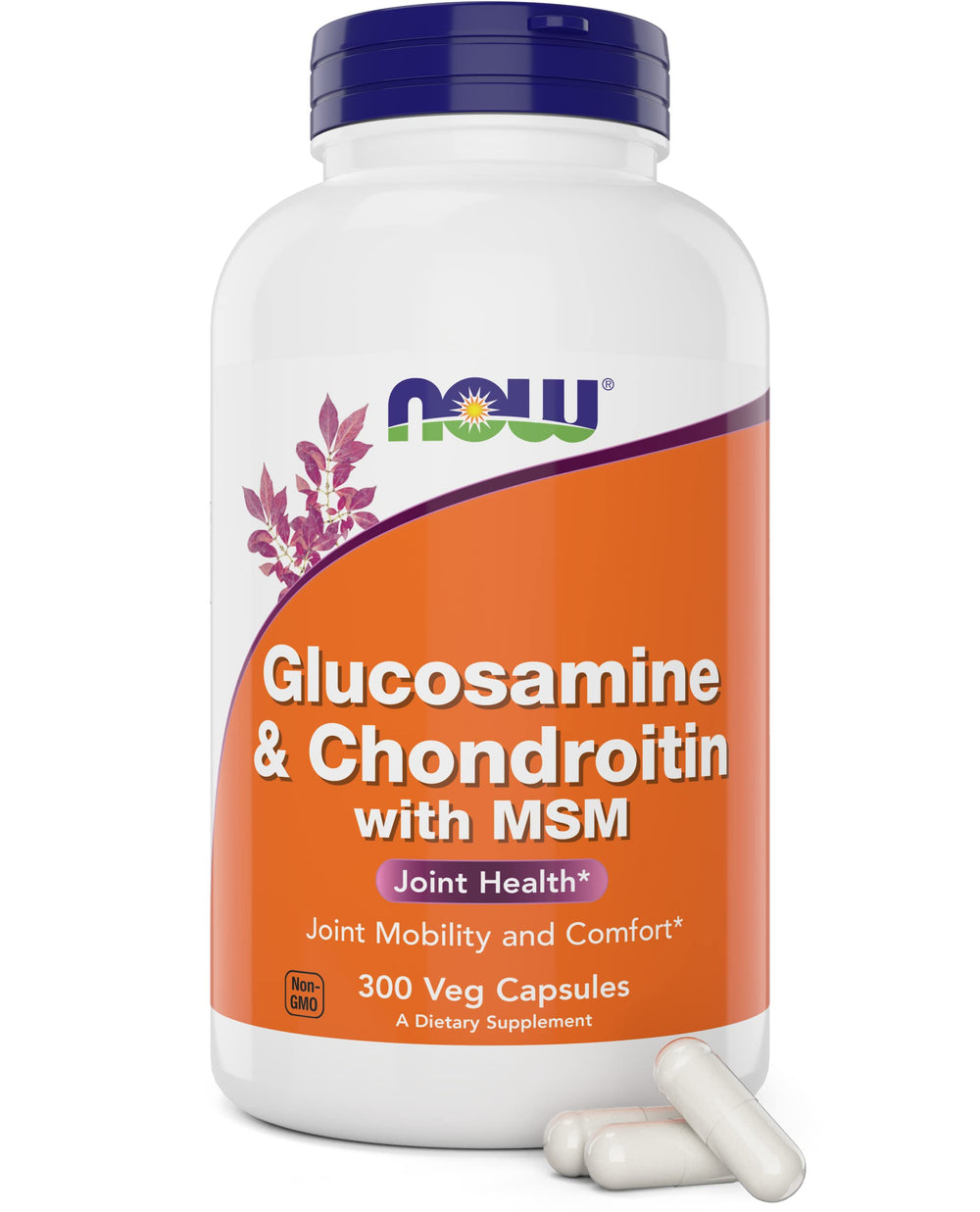 NOW Foods Glucosamine & Chondroitin with MSM bottle