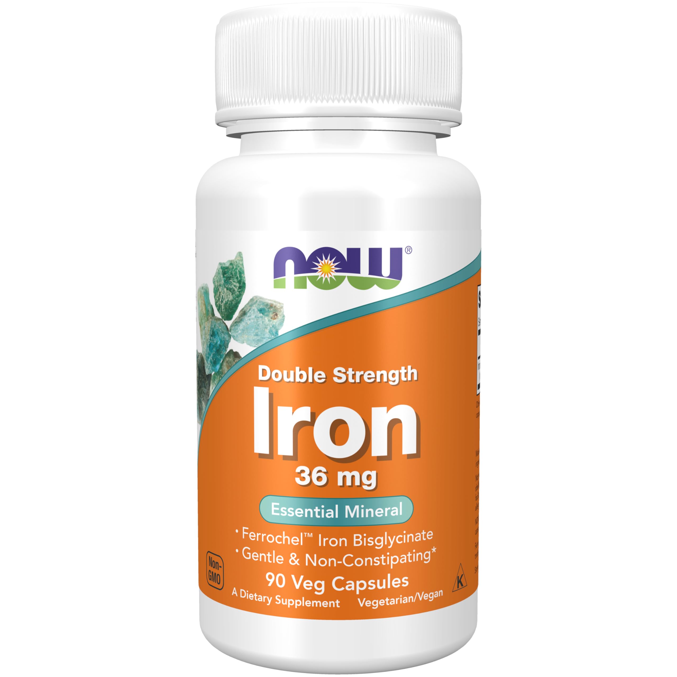 NOW Iron 36 mg Bisglycinate hero image