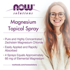 NOW Solutions Magnesium Topical Spray packaging