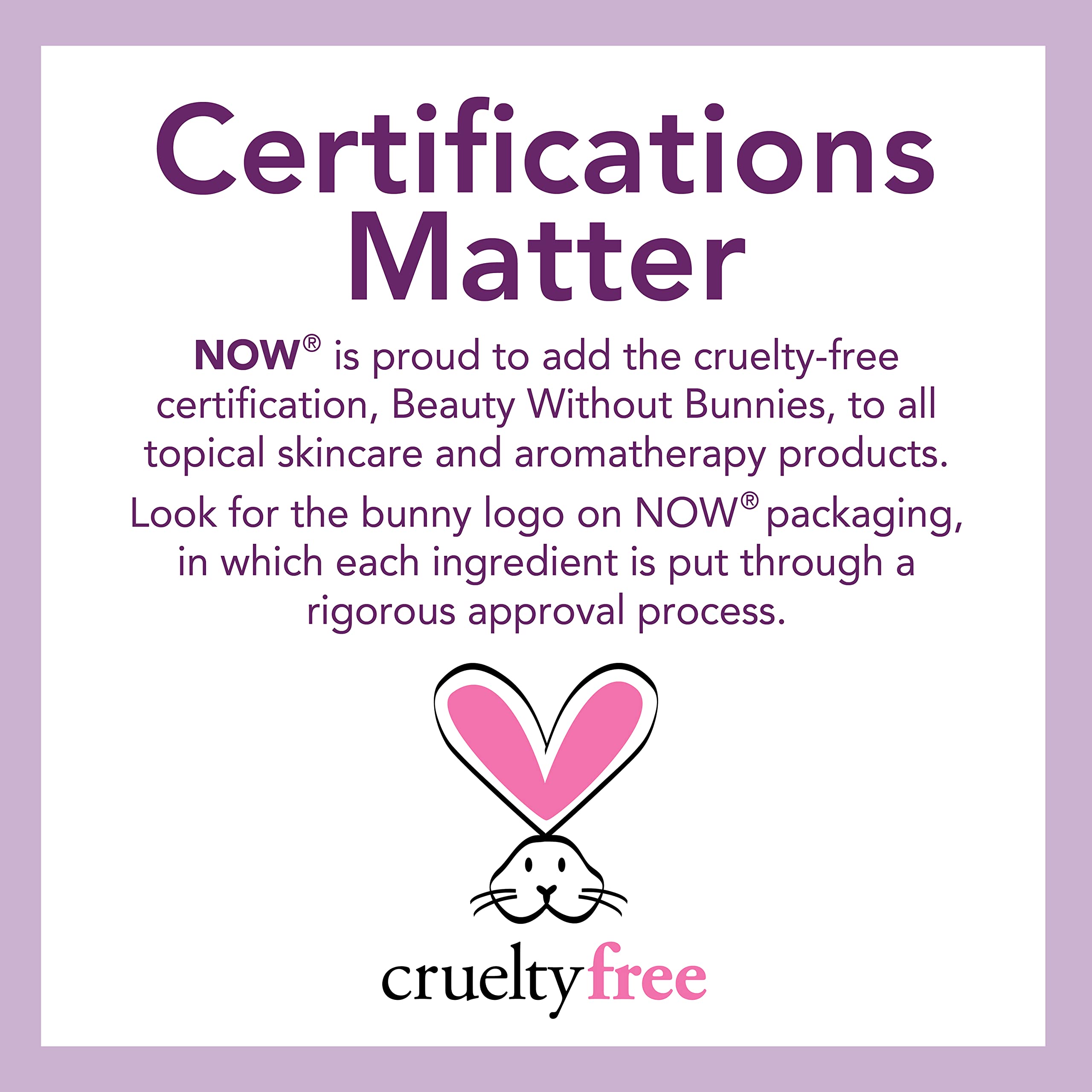 Packaging showing cruelty-free and GMP certification