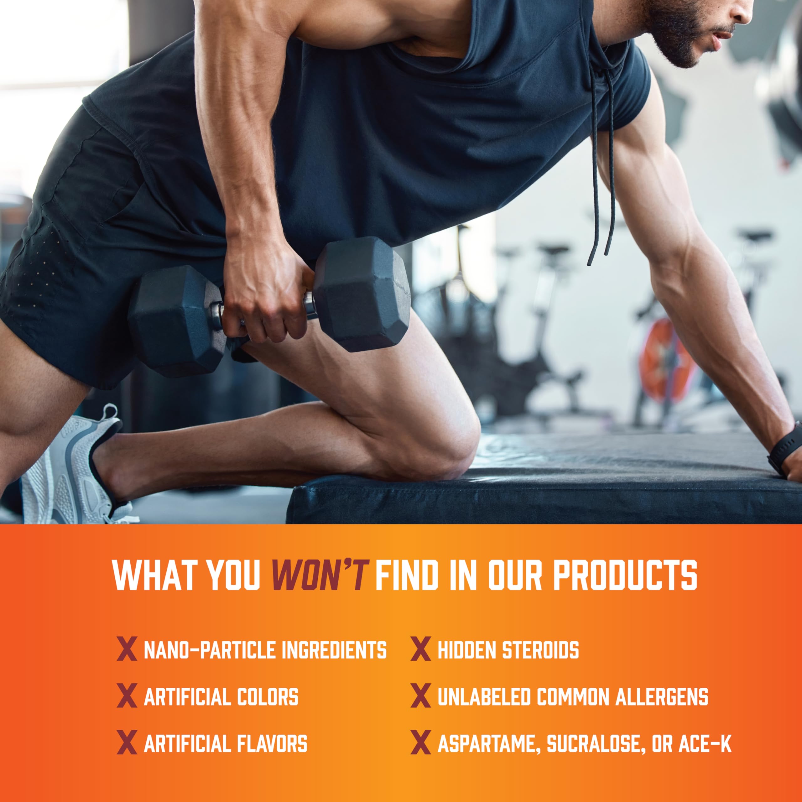 Product shot showing 240-count bottle with cap