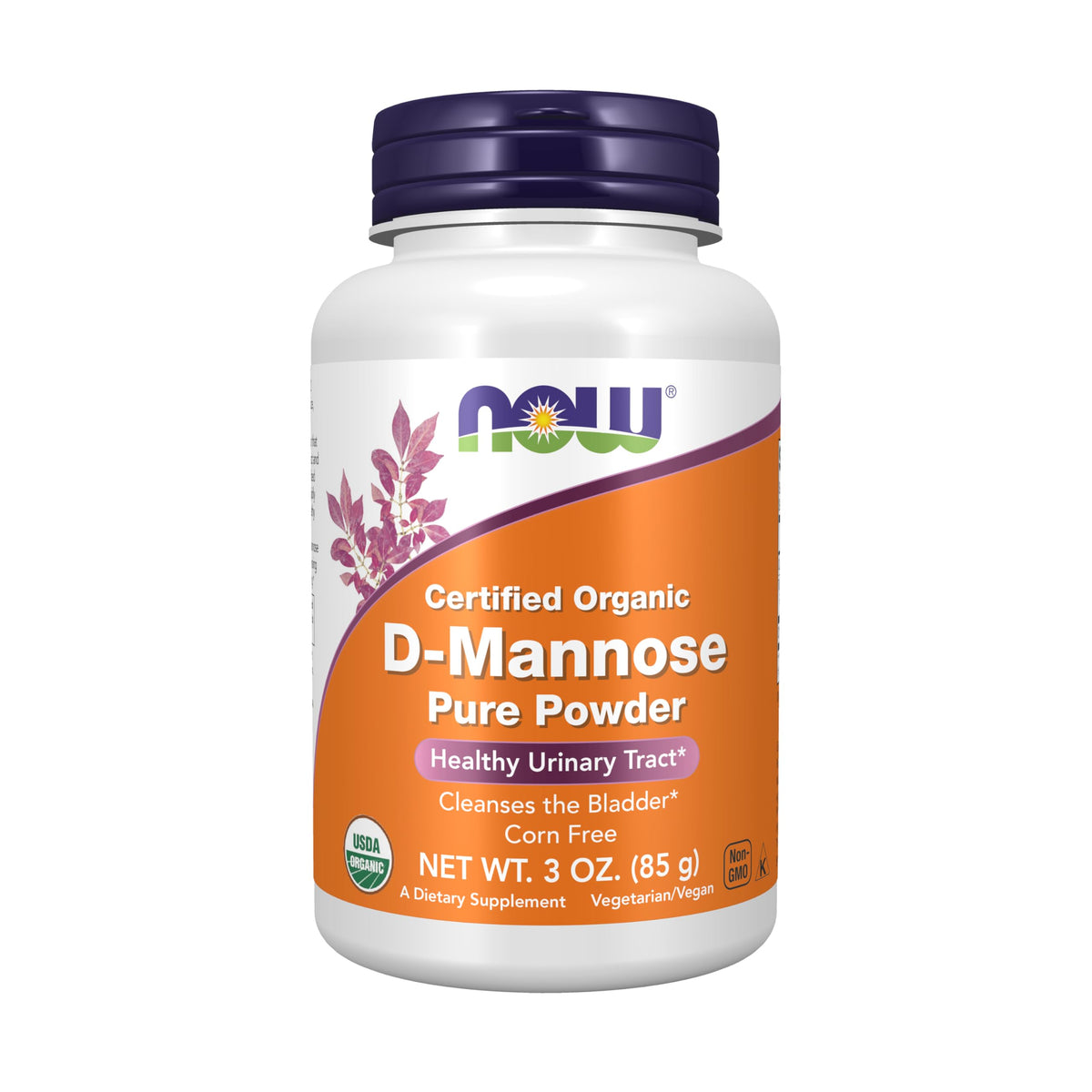 NOW D-Mannose powder 3 oz bottle