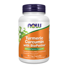 NOW Turmeric Curcumin with BioPerine product hero image