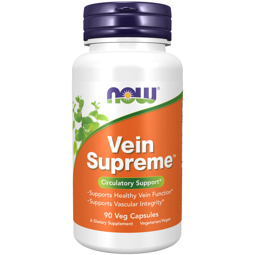NOW Vein Supreme bottle with label