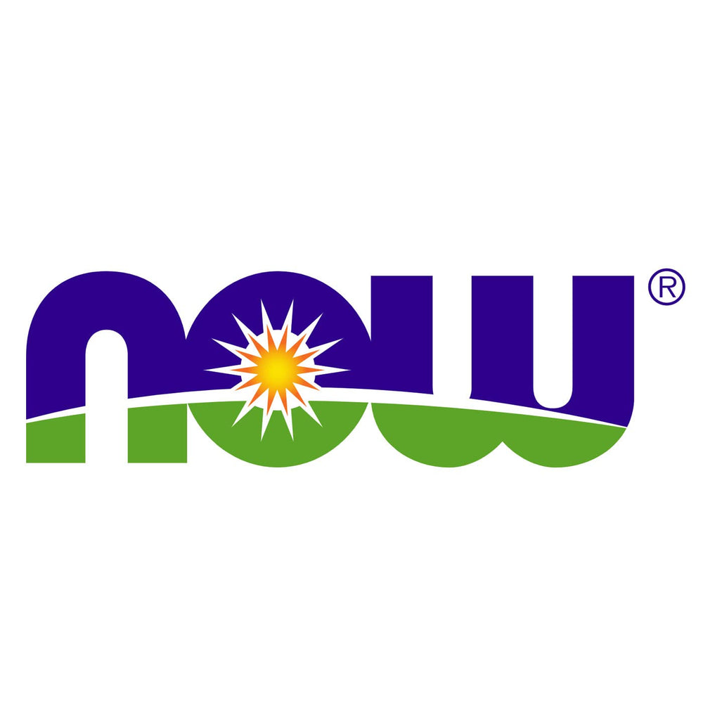 USA-made NOW Foods packaging and logo