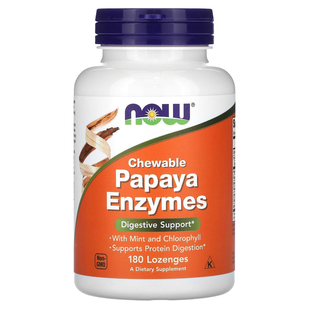 NOW Foods Papaya Enzymes chewable tablet - image 1