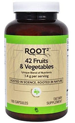 Close-up of NSI 42 Fruits & Vegetables ingredients