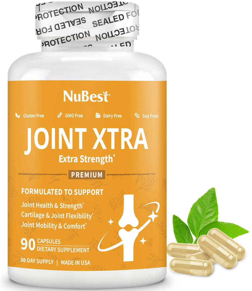 Front view of NuBest Joint Xtra bottle