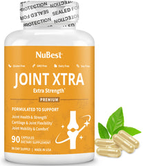 Front view of NuBest Joint Xtra bottle