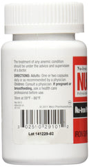 Close-up of NU-IRON 150mg capsules