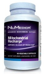 NuMedica Mitochondrial Recharge 90 Vegicaps bottle label