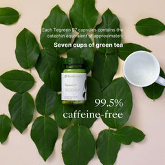 Tēgreen 97 capsules displayed for daily antioxidant support