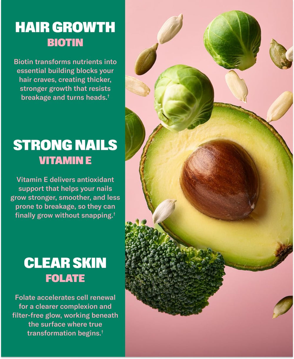 Biotin, Folate and Vitamin E ingredients