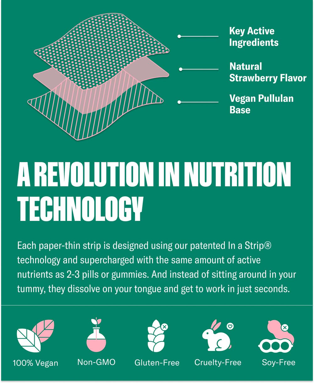 Illustration of hair, skin and nails health