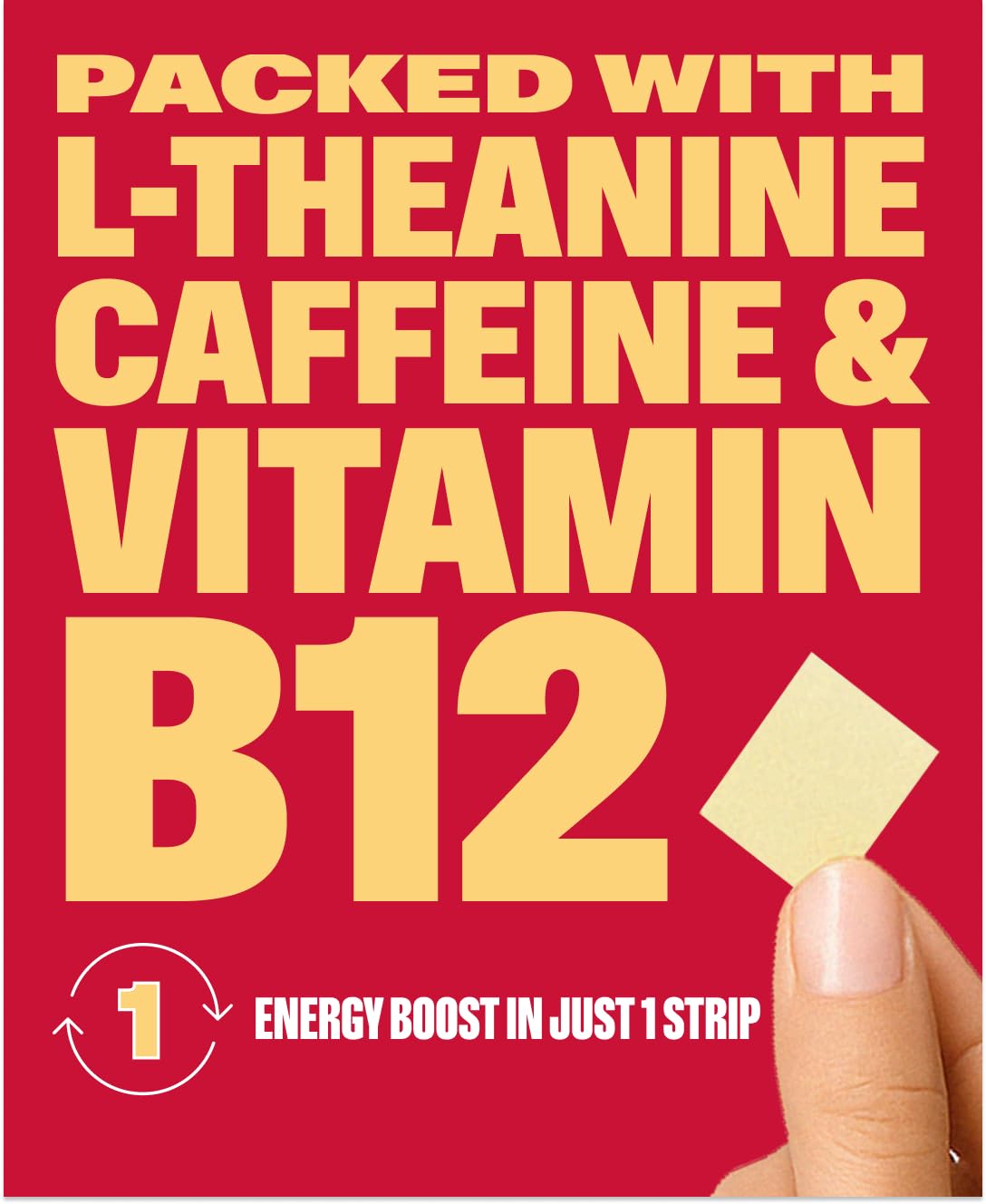 NuStrips cinnamon vanilla flavor delivers a pleasant energy lift.