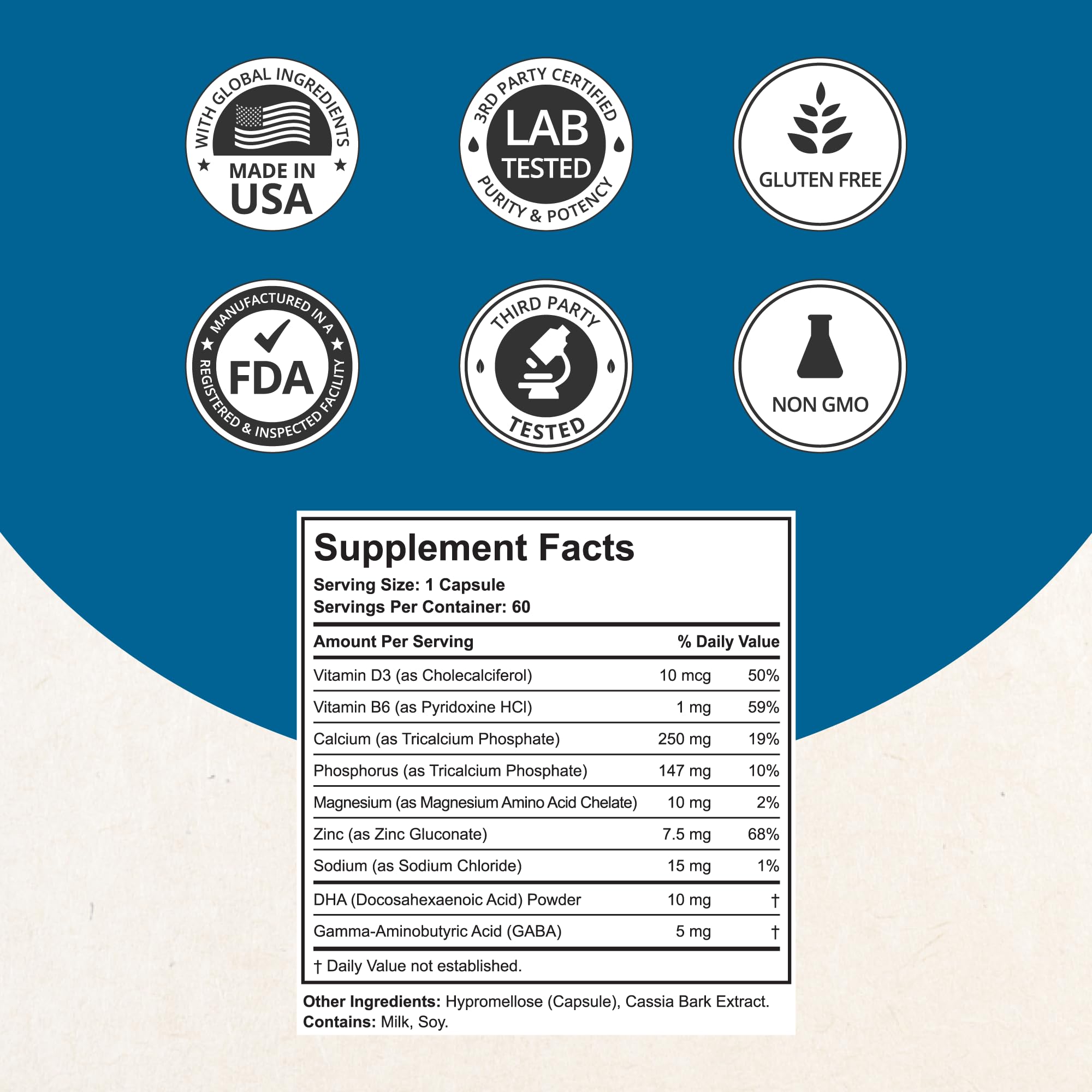 USA-made GMP certified manufacturing