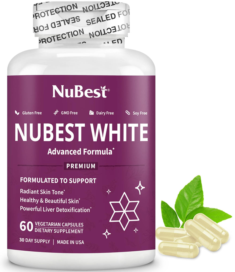 NuBest White bottle front view