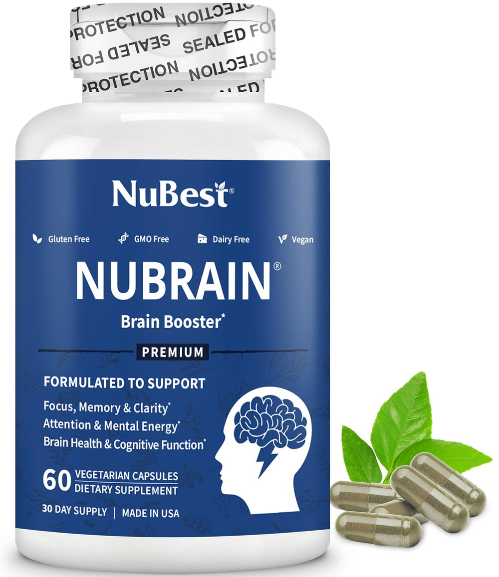 NuBrain Booster bottle and label