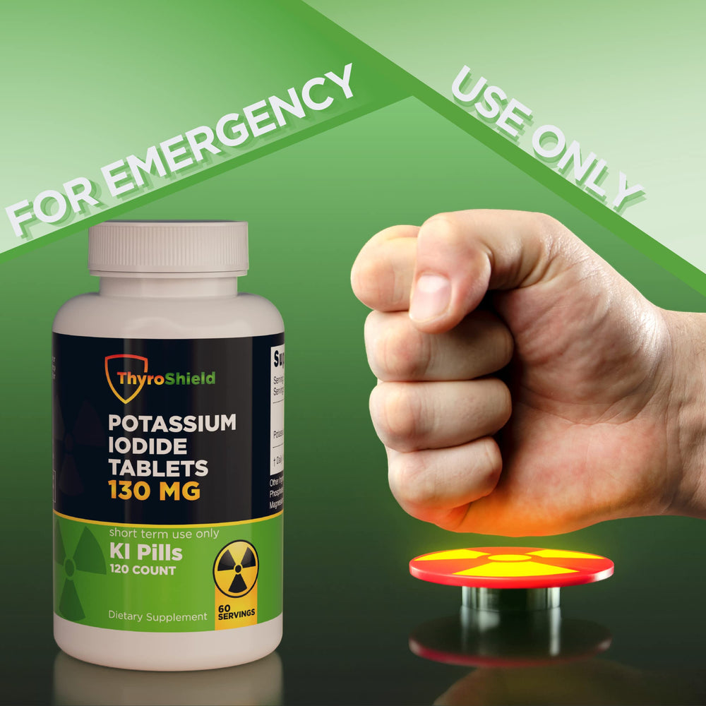 Nuclear emergency iodine tablets for thyroid protection and preparedness.