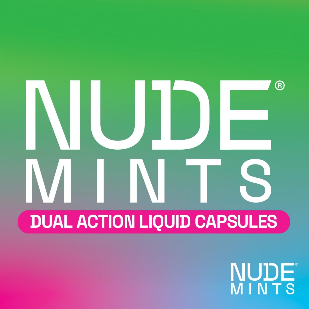 Gluten-free NUDE MINTS nutrition label