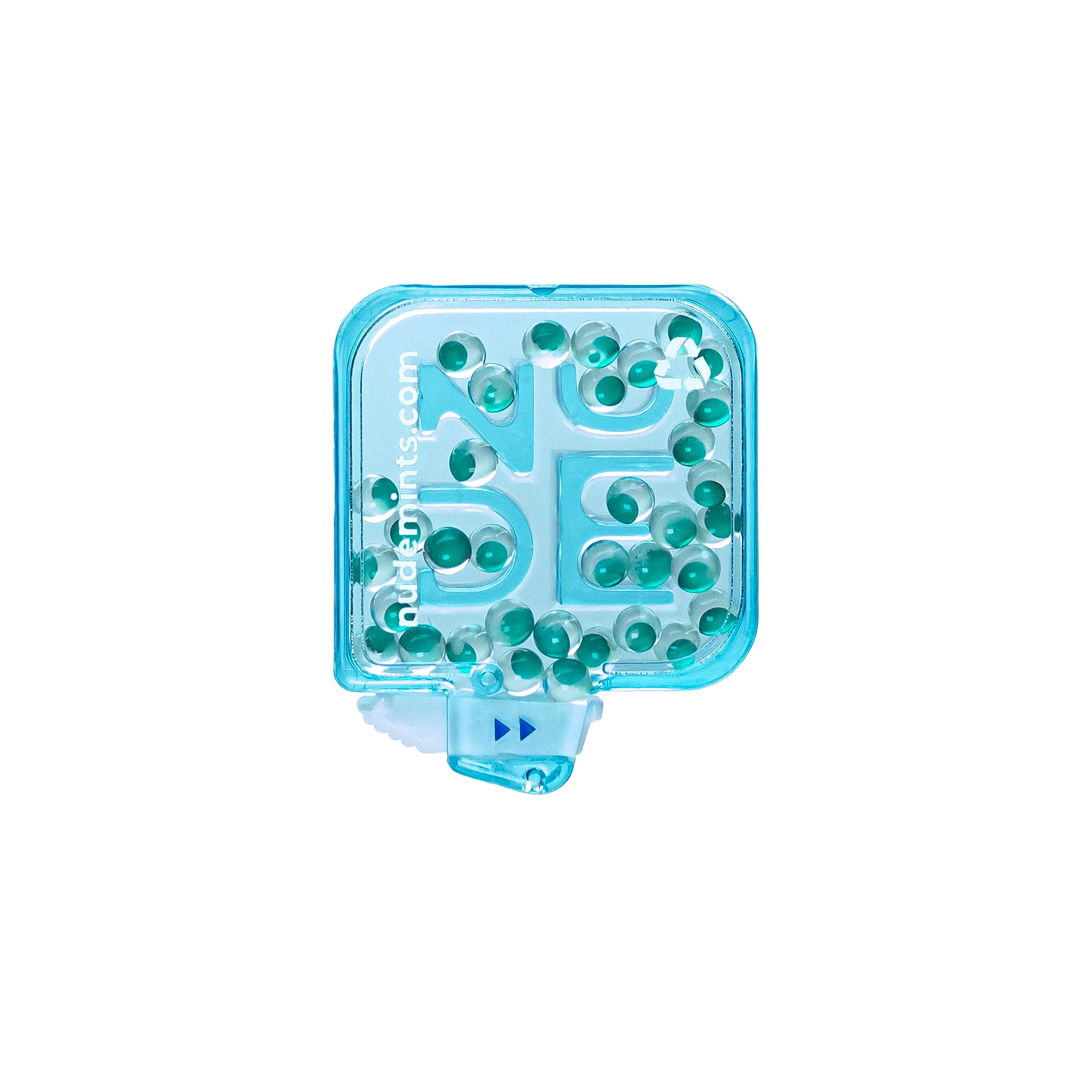 Artwork illustrating breath freshness and mint flavor