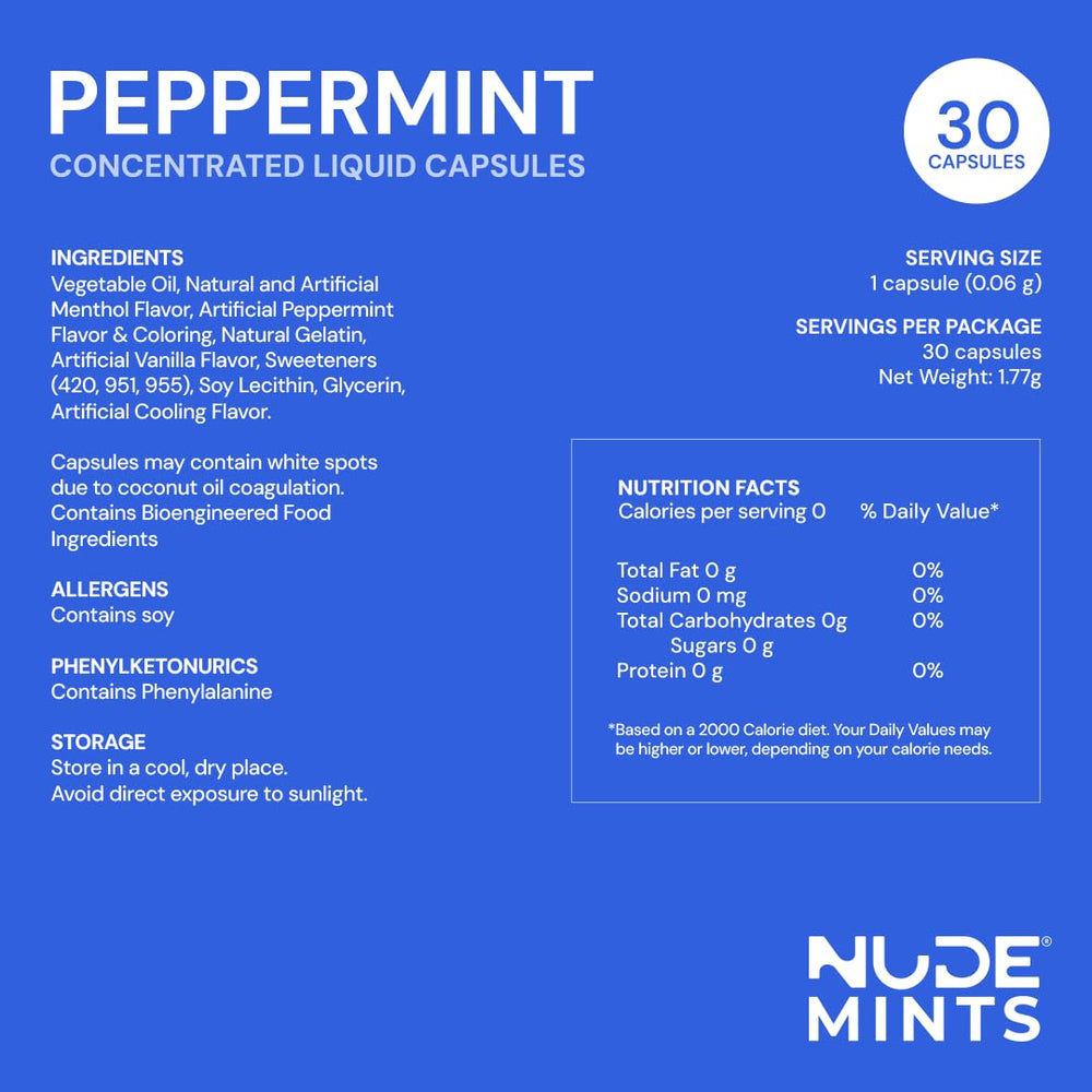Stylish NUDE MINTS on-the-go case