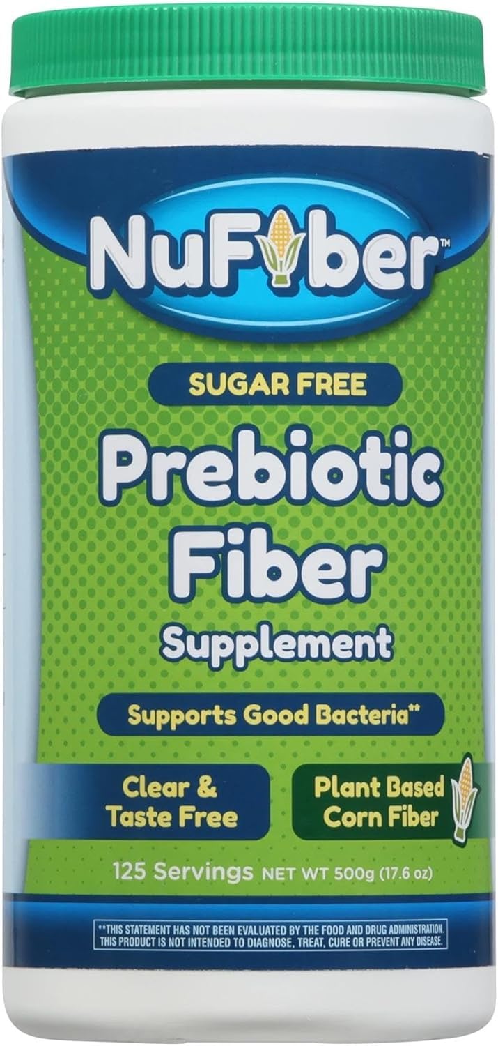 NuFiber unflavored fiber powder for digestive health