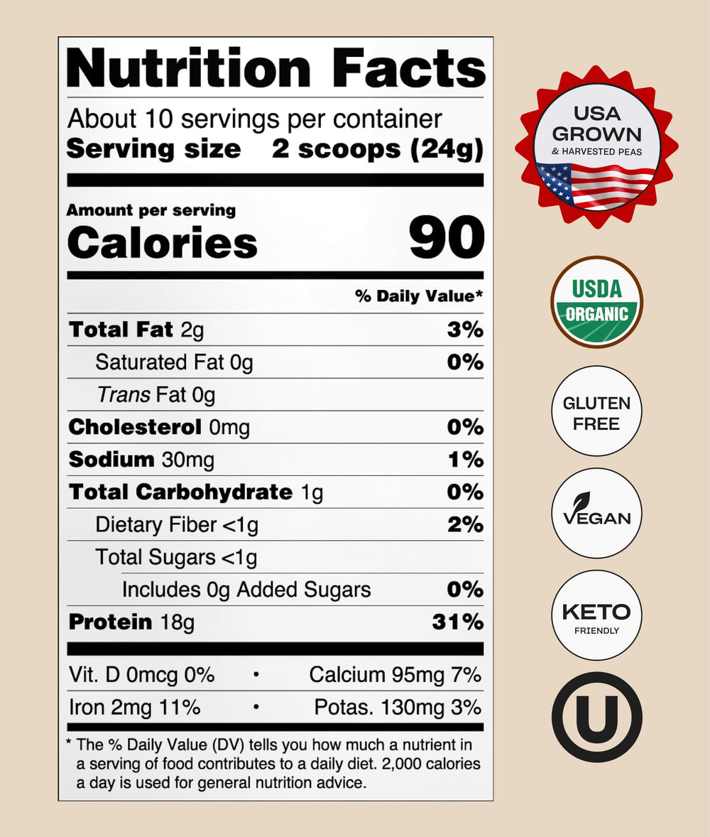 NUFYX Heavenly Protein Powder scoop illustrates easy mixing for quick shakes.