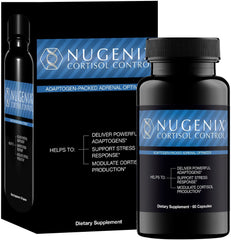 Nugenix Cortisol Control capsules displayed