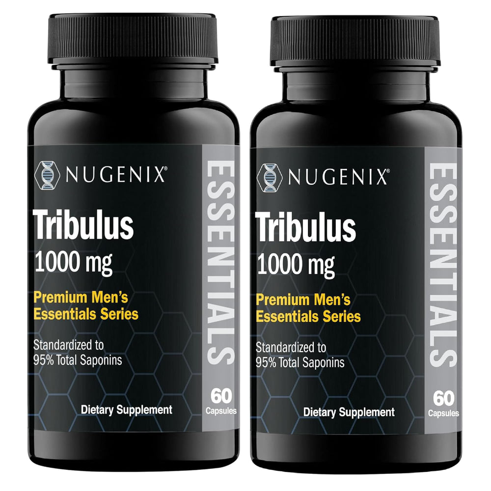 Nugenix Essentials Tribulus Terrestris 1000mg 95% saponins label