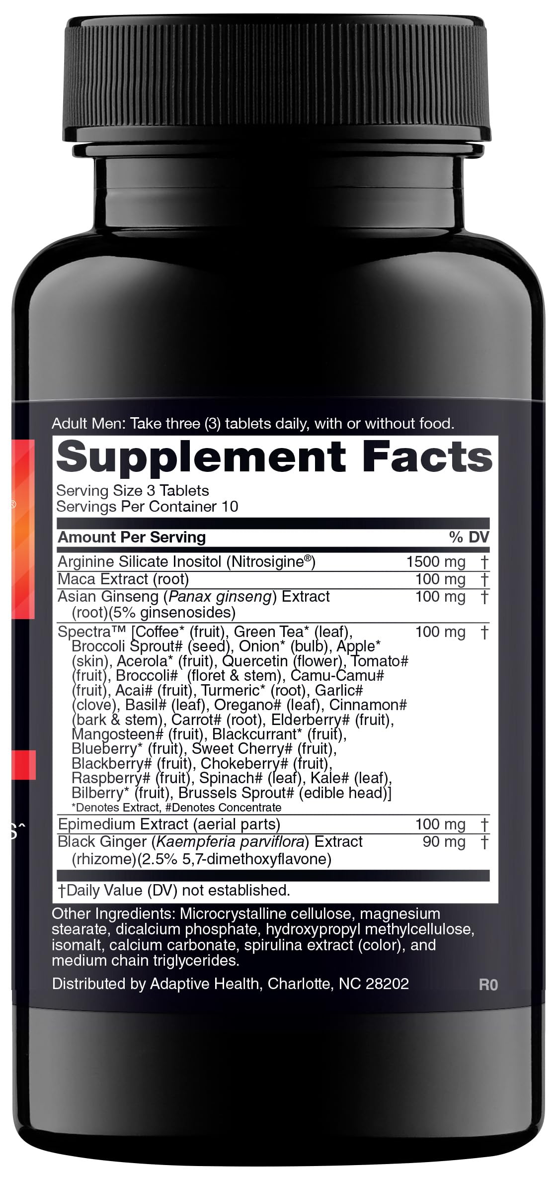 Nugenix Perform capsules close-up highlighting nitric oxide support potential.