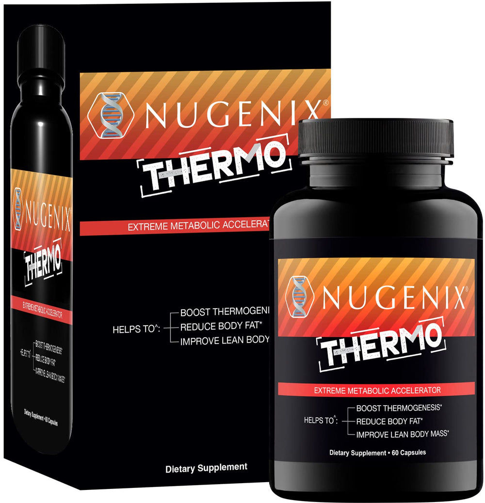 Close-up of Nugenix Thermo bottle label