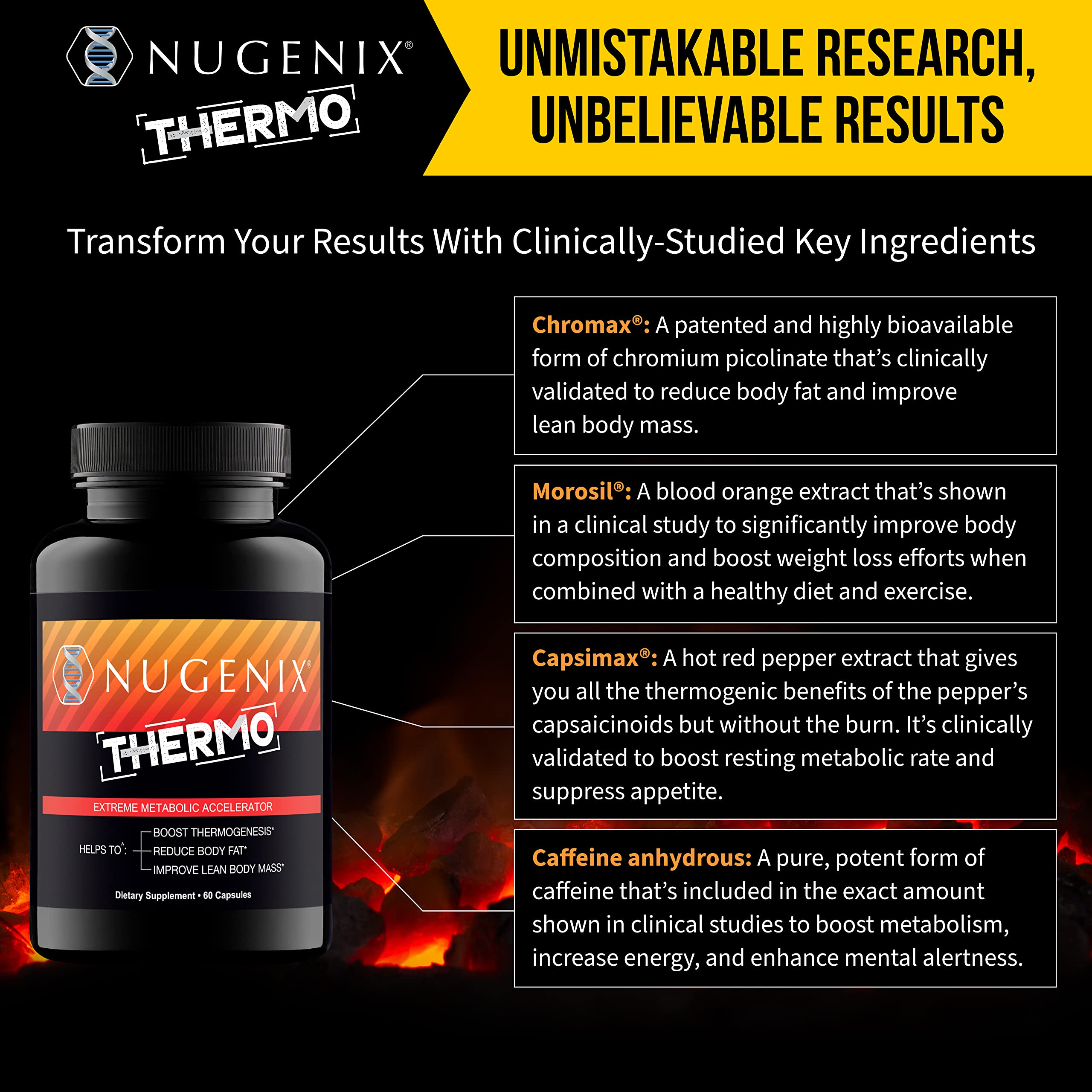 Nugenix Thermo packaging and bottle on a clean surface