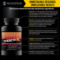 Nugenix Thermo-X box and bottle on a clean surface